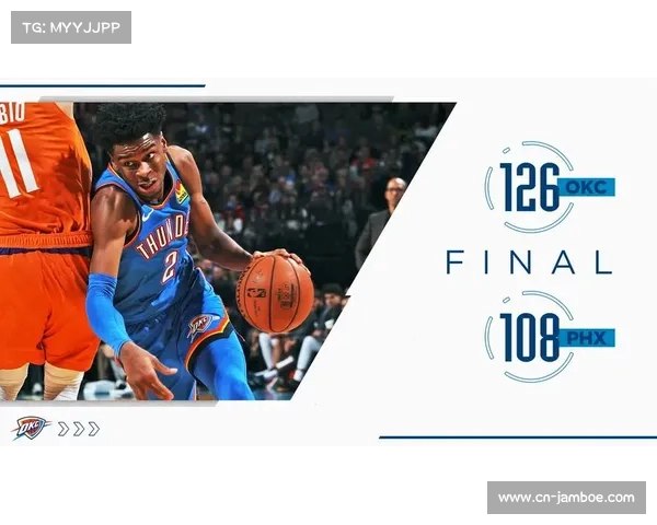 球迷创意应援：雷霆主场现巨型亚历山大漫画海报